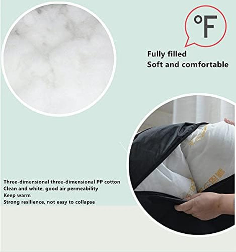 Dog CAT Bed Bed for Small Medium Dog Cat, Waterproof Bottom -25X 20 Inches Washable and Removable Covers Sleeping Bed for Small Dogs and Cats Dog Bed with Pillows and Quilt (Stars)