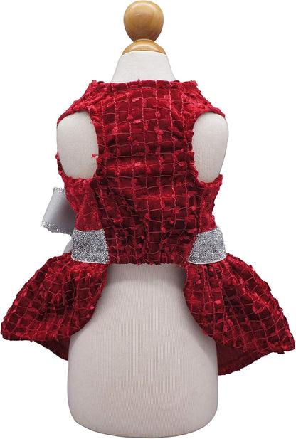 Embroidery Dog Dresses Pet Clothes Prom Puppy Dress Cat Birthday Doggie Party Gown Small