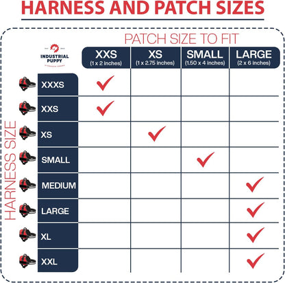 Do Not Pet Patch - Attachable Patches with Hook Backing for Do Not Pet Dog Vest Harness or Collar - Service Dog, Emotional Support, Service Dog in Training, and Therapy Patches