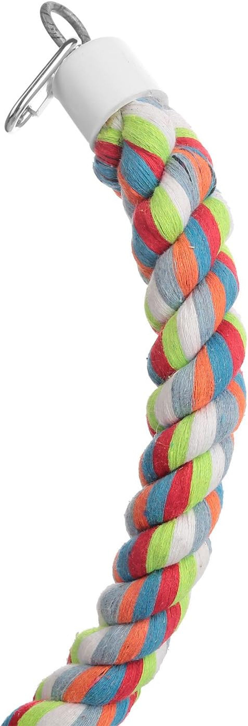 Bird Perch, Parrot Toys 94.5 Inch Climbing Ropes Bungee Bird Toys